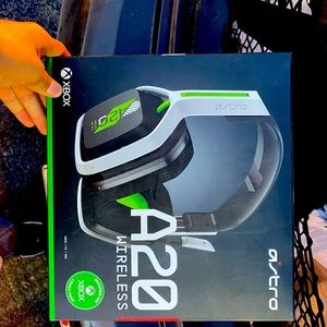 Brand new Astro a20 headset for Xbox, Pc, Mac. Never opened.